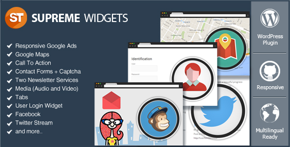 Supreme Widgets Social Marketing WordPress Plugin