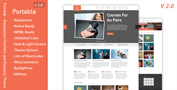 Portable - Responsives Portfolio und Business Template