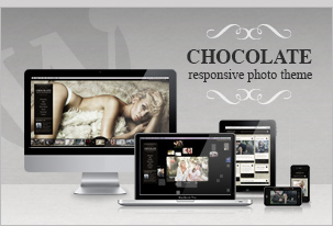 Schokolade WP - Creative / Fotografie WordPress Template