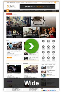 Sahifa Magazine Nachrichten Zeitung WordPress Layout