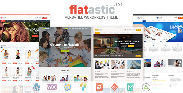 Flatastic - vielseitiges WordPress-Layout