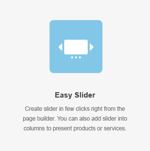 Easy Slider Element