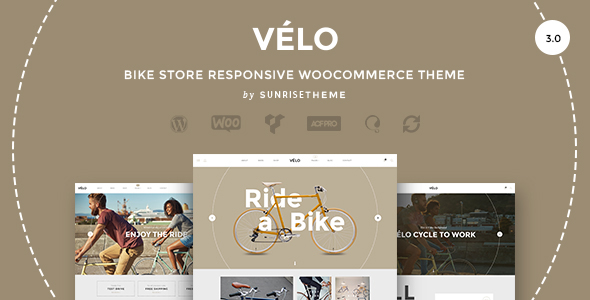 Velo Bike Shop E-Commerce-Thema