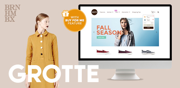 Grotte - Ein engagiertes WooCommerce Vorlage - WooCommerce eCommerce