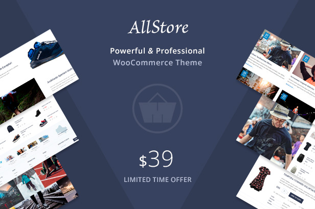 AllStore Premium und super leistungsstarkes E-Commerce-Shop-WordPress-Template für WooCommerce