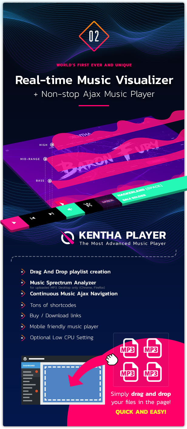 Kentha Musik WordPress Layout 03