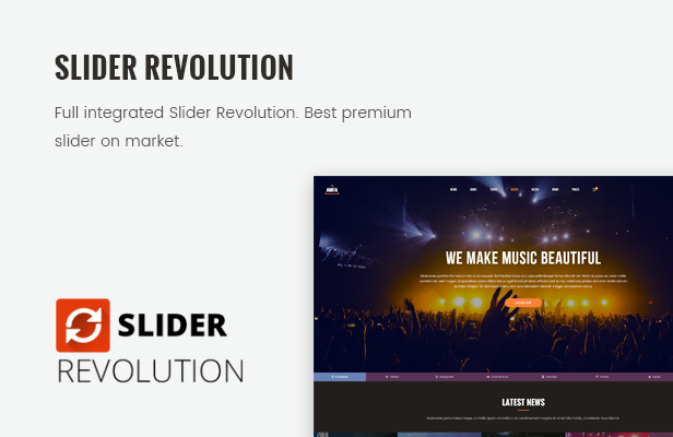 AMITA - Musikband WordPress Template