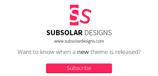 Subsolar Designs-Abonnement