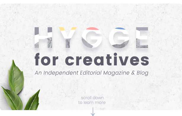 Hygge Creative Magazin Vorlage