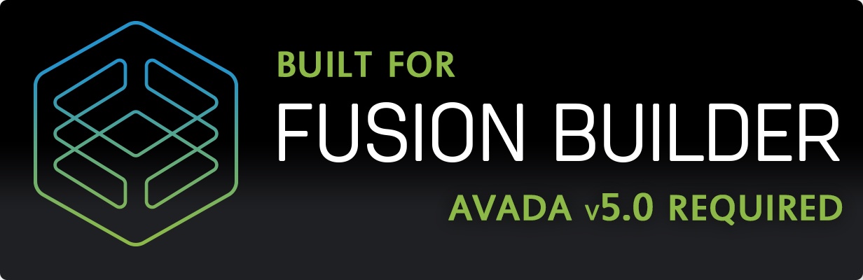 Entwickelt für Avada Fusion Builder - Version 5 erforderlich.