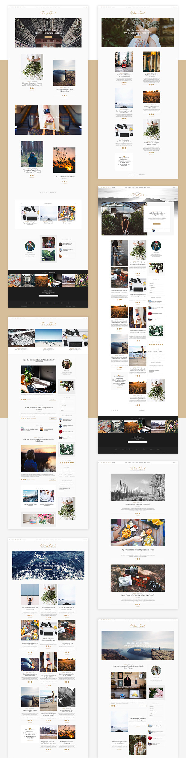 Deep Soul - Lifestyle WordPress Blog und Shop-Thema