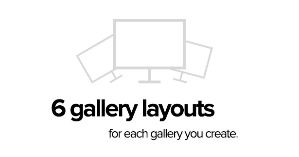 6 Galerie-Layouts