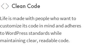 Clean Code: Das Leben wird mit Menschen gemacht, die ihren Code im Auge behalten möchten und die WordPress-Standards einhalten, während der Code klar lesbar bleibt.