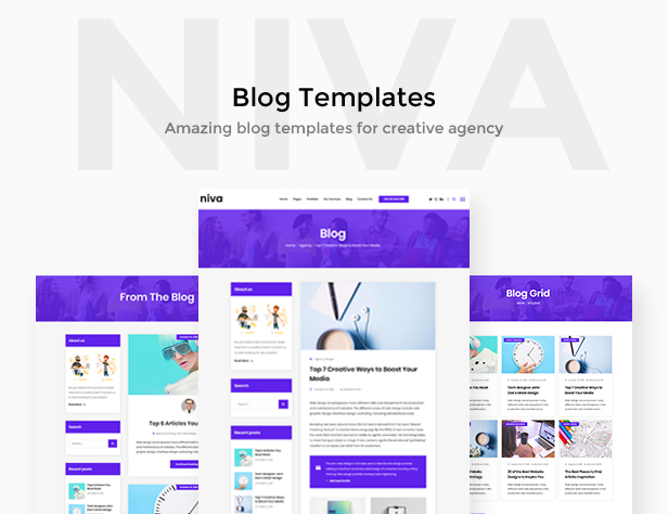 Niva - Kreativagentur & Freelancer WordPress Layout - 4