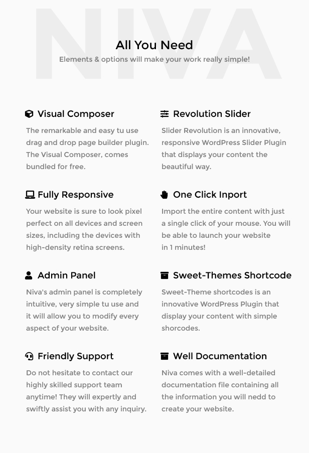 Niva - Kreativagentur & Freelancer WordPress Layout - 5