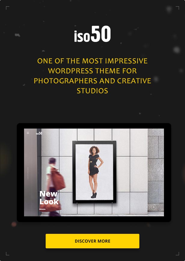 Iso50 - Fotografie WordPress Layout - 1