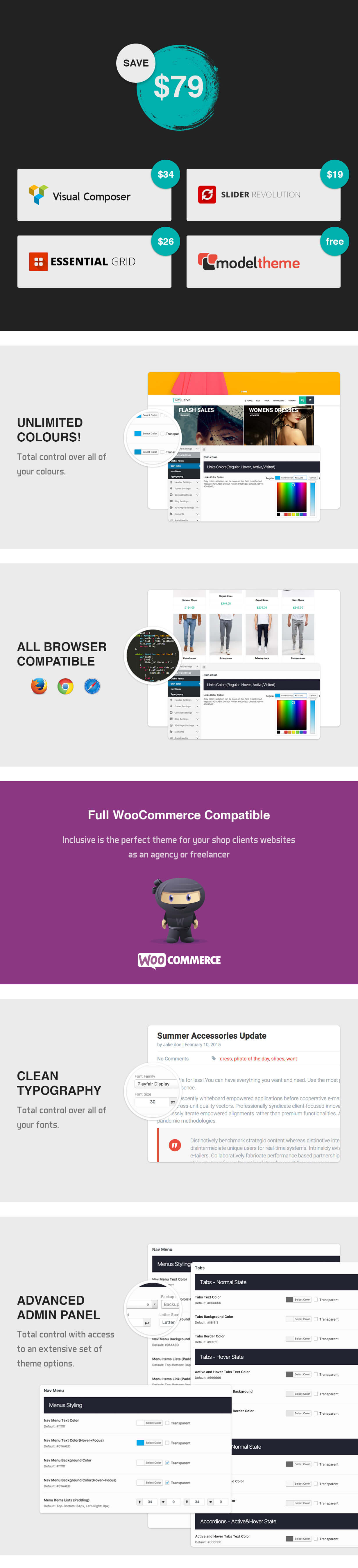 Inklusive - WooCommerce-Mehrzweck-WordPress-Vorlage - 5