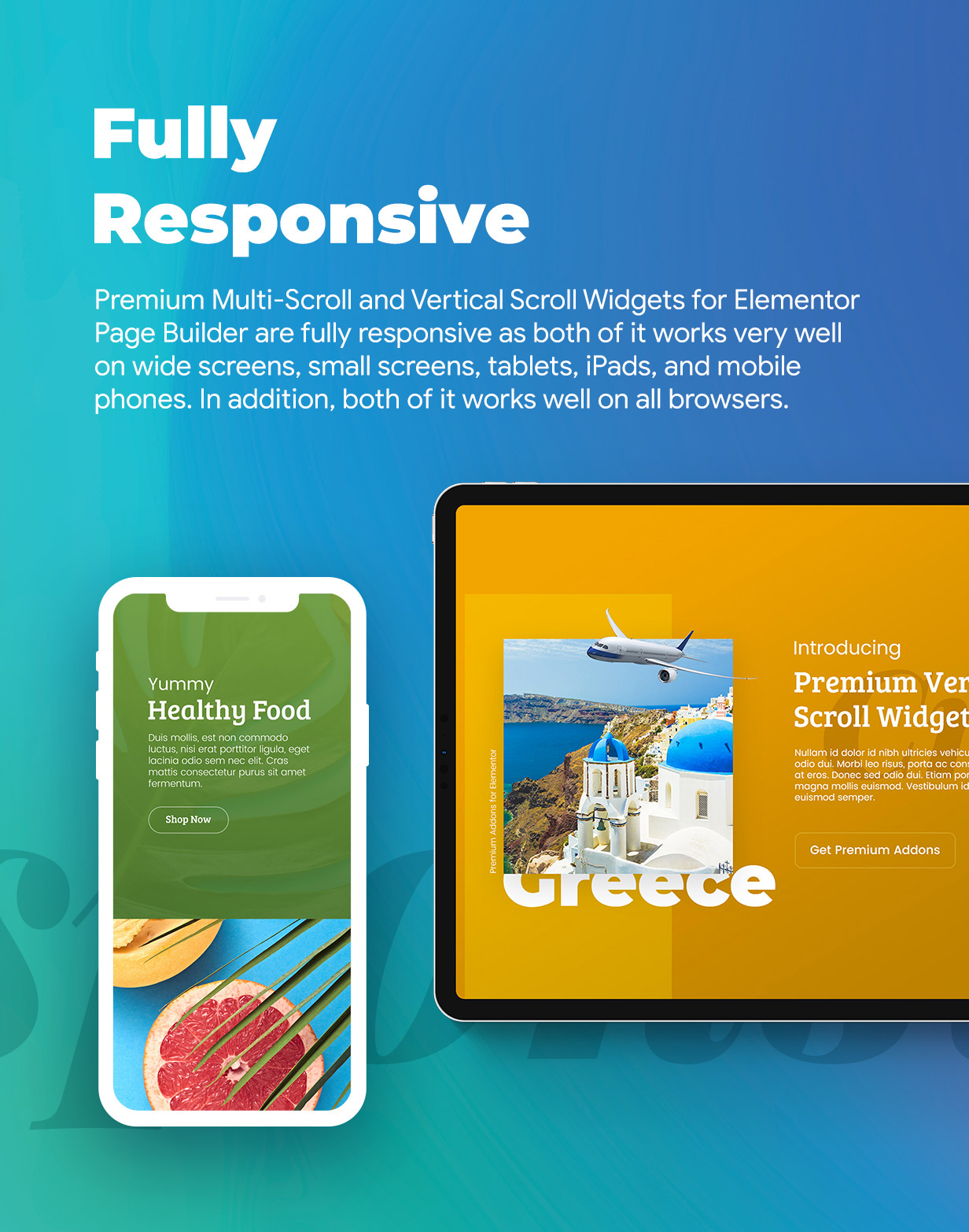 Premium Multi-Scroll & Vertical Scroll Widgets für Elementor - 4