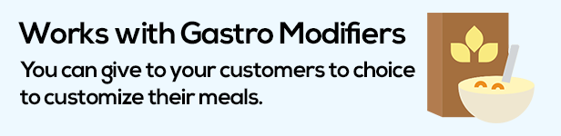 Gastro-Modifikatoren