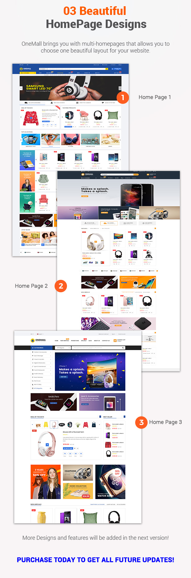 SW OneMall - WooCommerce Layout