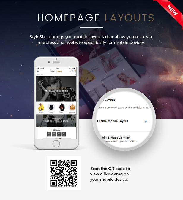 SW StyleShop - Responsives WooCommerce-Template