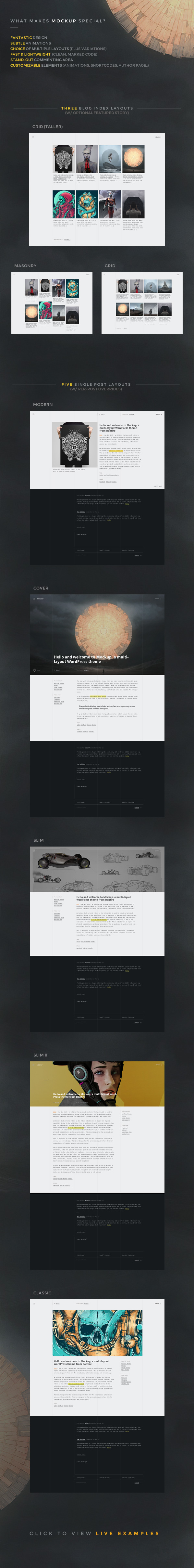 Mockup - Ein responsives WordPress Blog Layout - 4