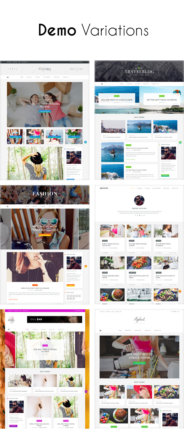 Responsive WordPress Blog Theme - 2