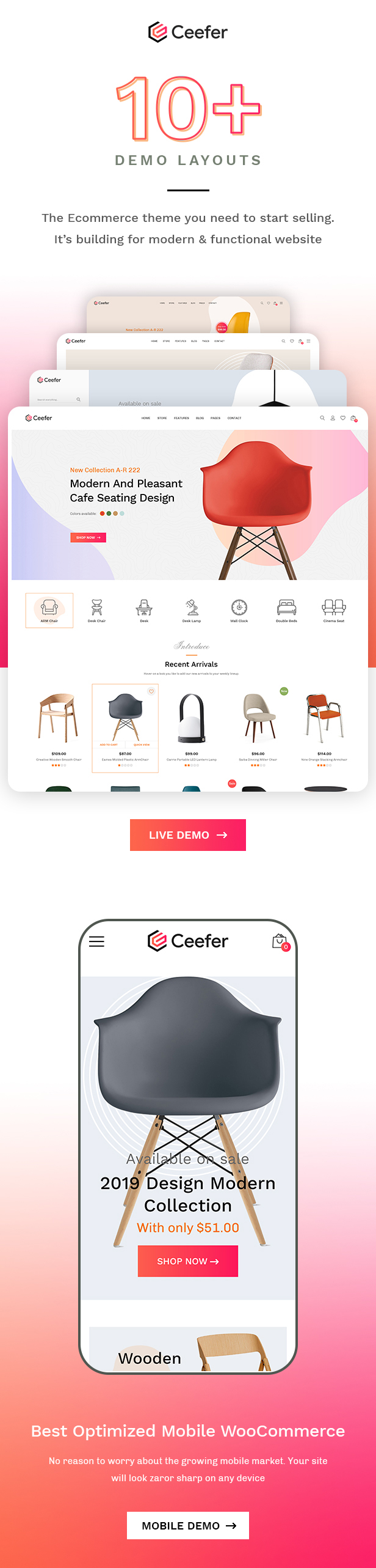 Ceefer | eCommerce WordPress Theme