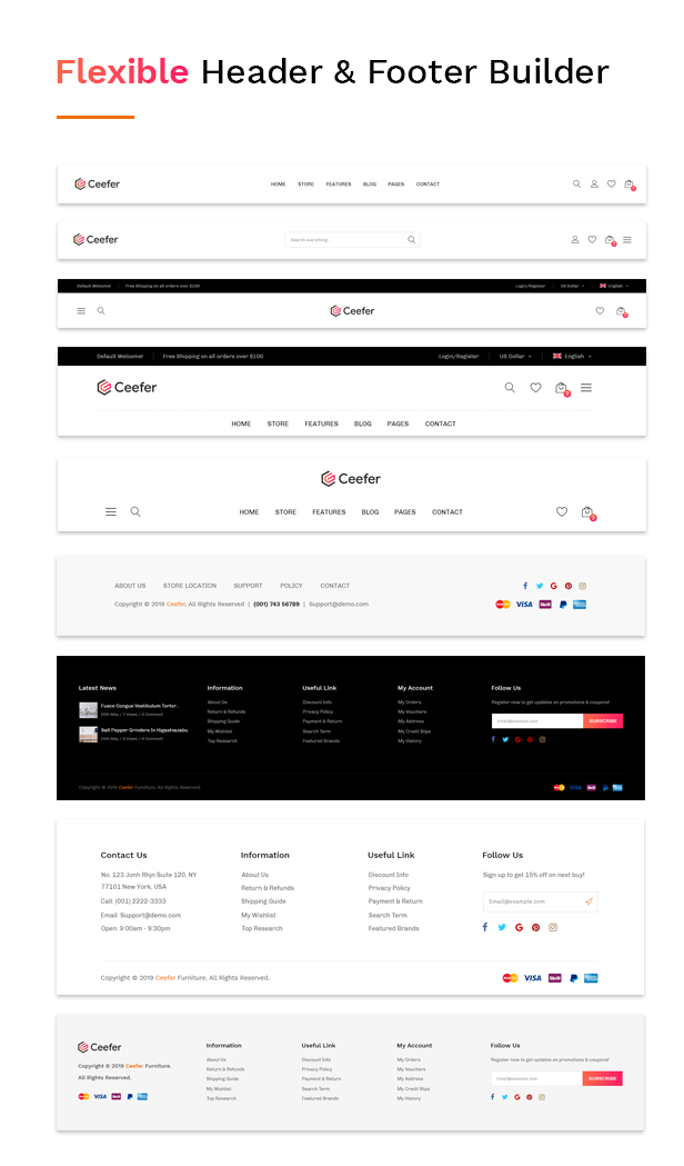 Ceefer | eCommerce WordPress Theme