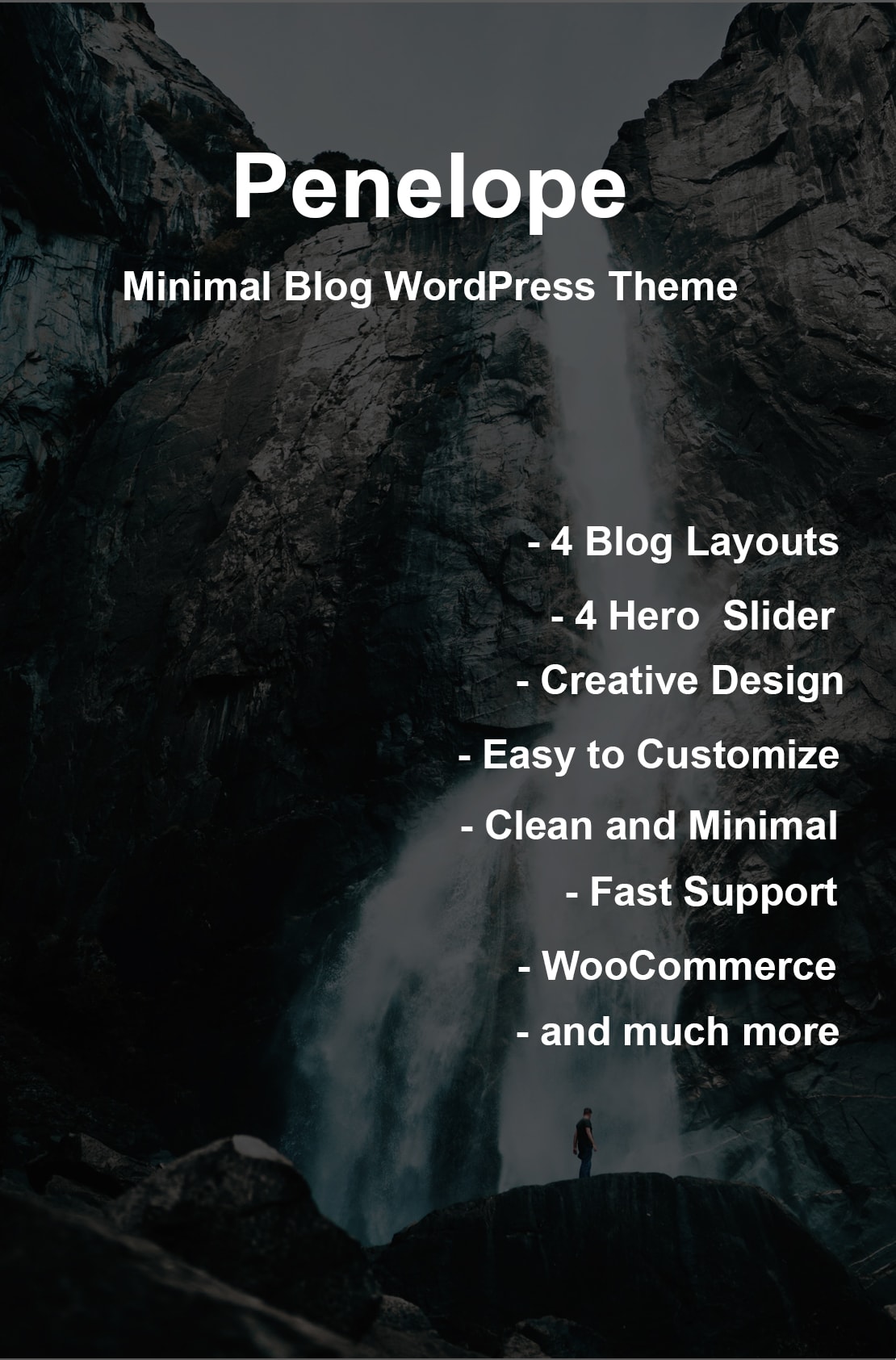 Penelope - Ein minimales Blog WordPress Theme - 1