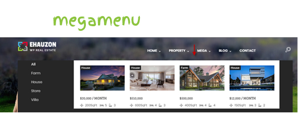 Ehauzon - Property Listing für WordPress Theme - 3