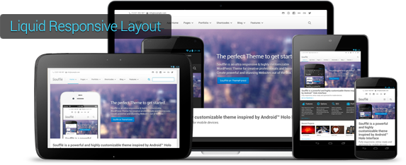 Liquid Responsive Layout