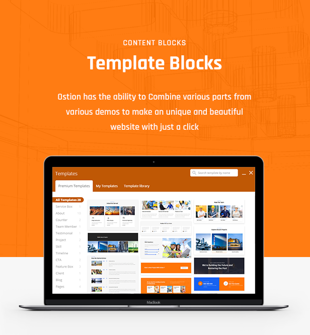 Ostion WordPress Theme