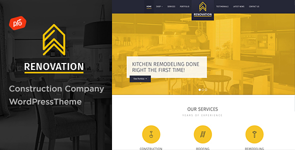 Handwerker - Bau WordPress Theme - 1