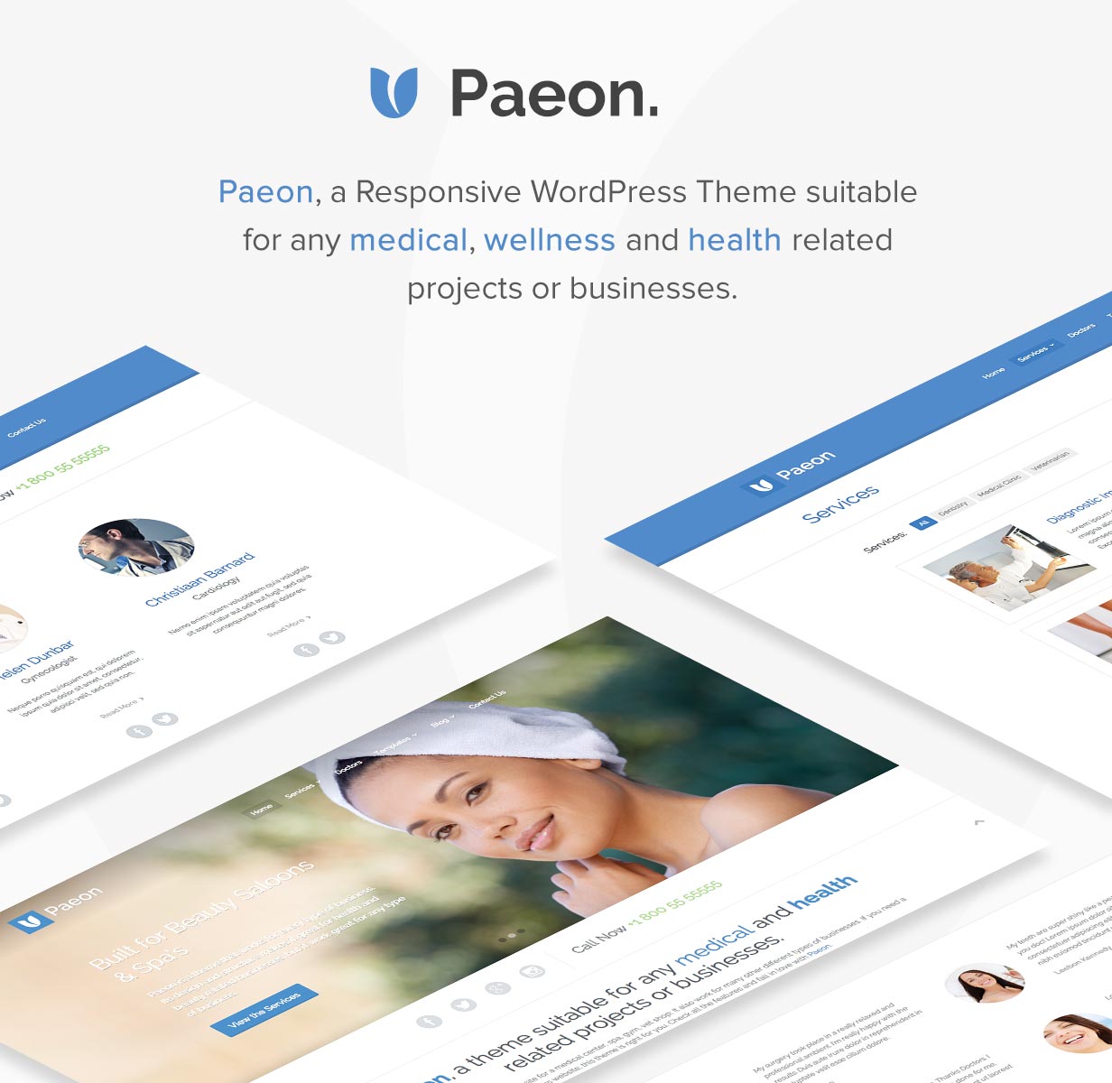 Paeon - Medizinisches WordPress Theme - 2