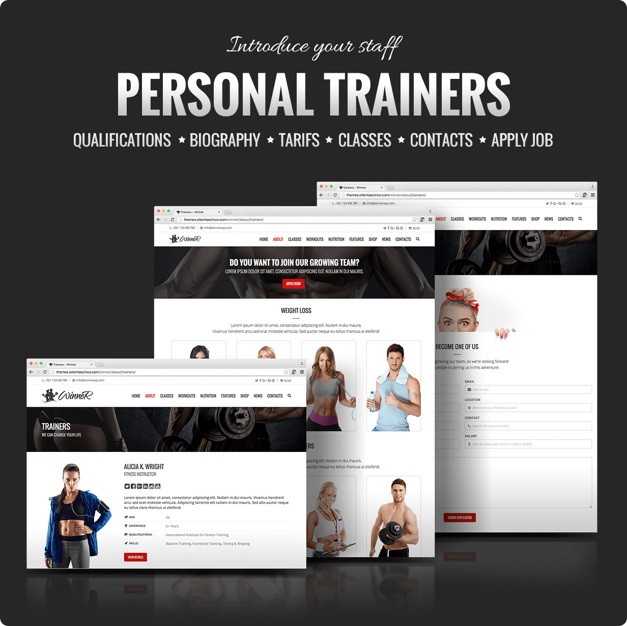 Gewinner Personal Trainer