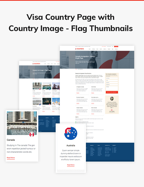 VisaHub - Immigration Consulting WordPress Theme