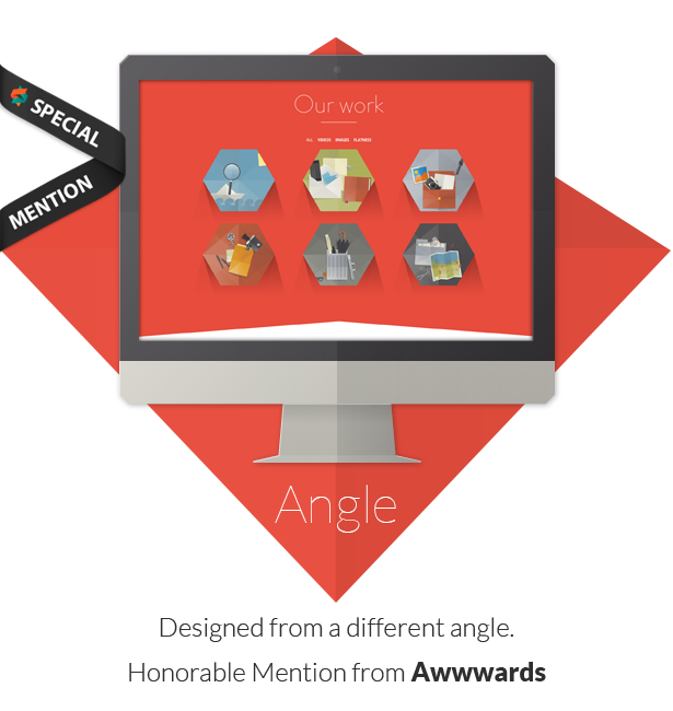 Angle Flat Responsive Bootstrap WordPress Theme