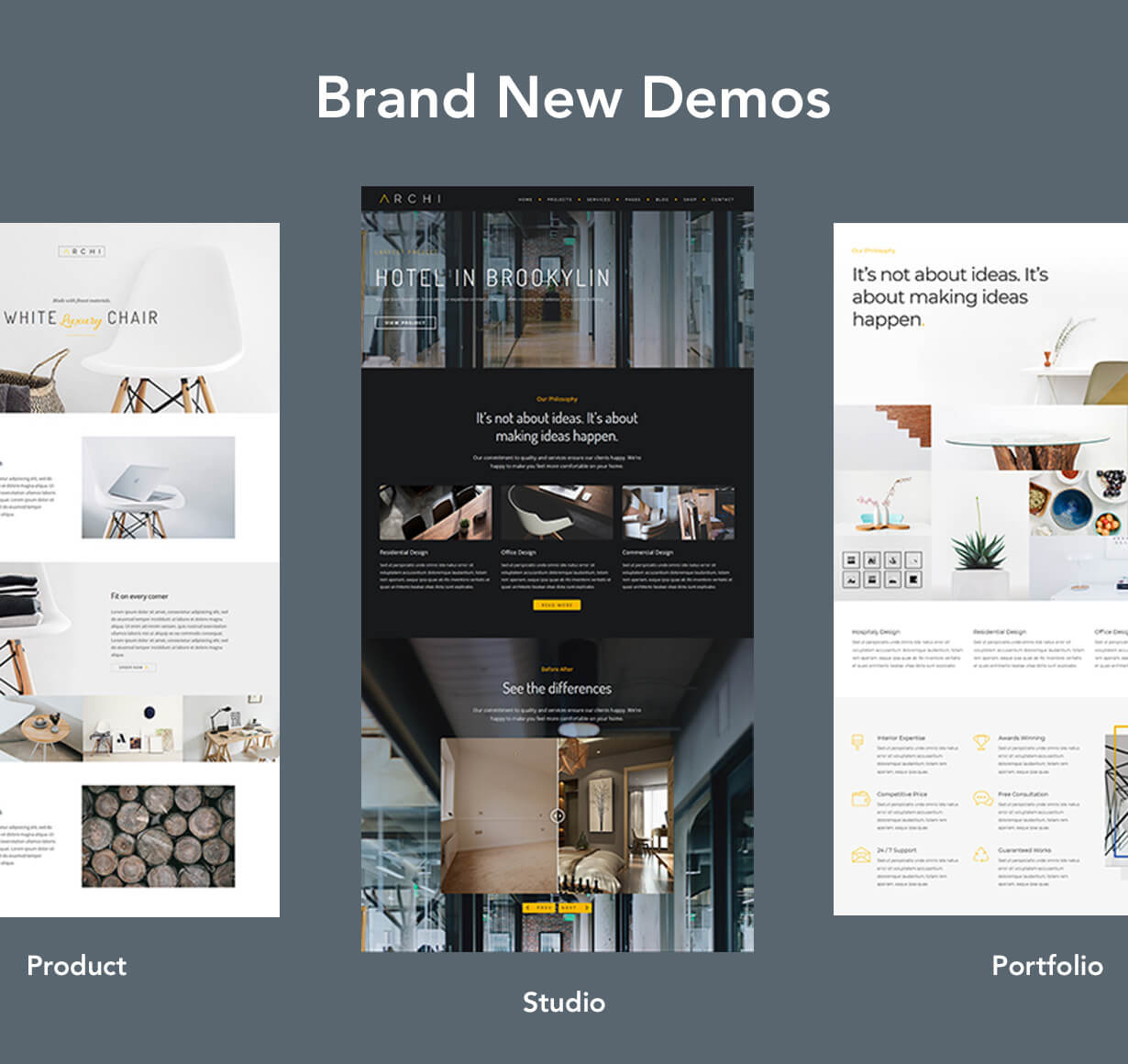 Archi - Interior Design WordPress Theme - 5