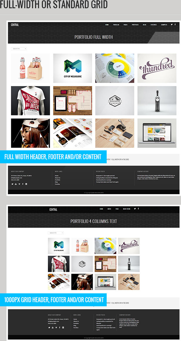 Central - Vielseitiges, vielseitiges WordPress-Theme - 3