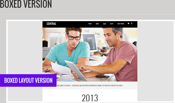 Central - Vielseitiges, vielseitiges WordPress-Theme - 4