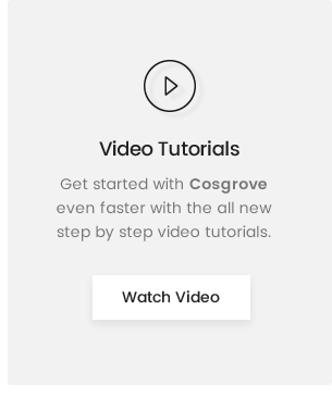 Cosgrove Video Guide