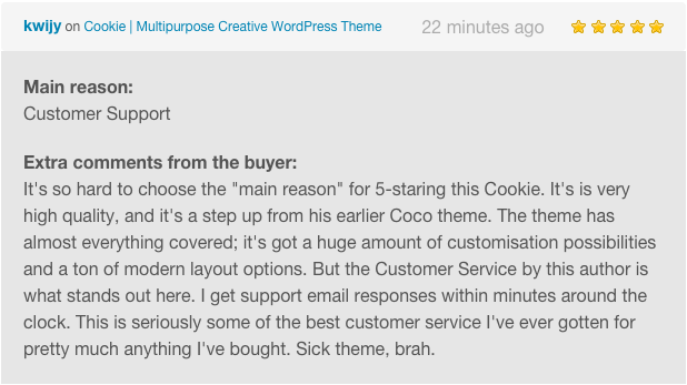 Cookie | Mehrzweck Kreatives WordPress Theme - 6