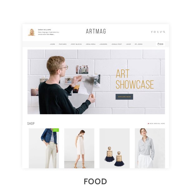 Artmag - Sauberes WordPress-Blog- und Magazinthema - 9