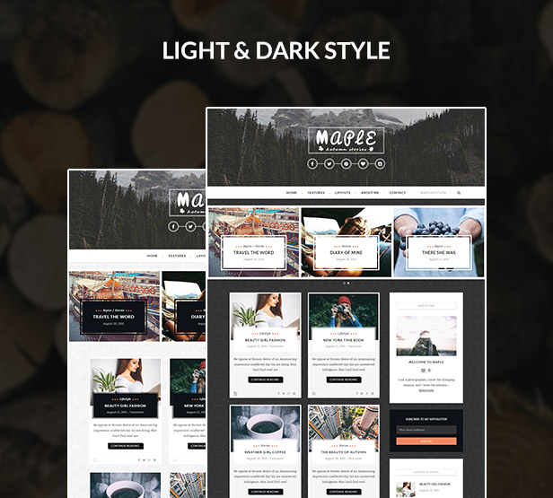 Maple - Responsive WordPress Blog Theme - 4