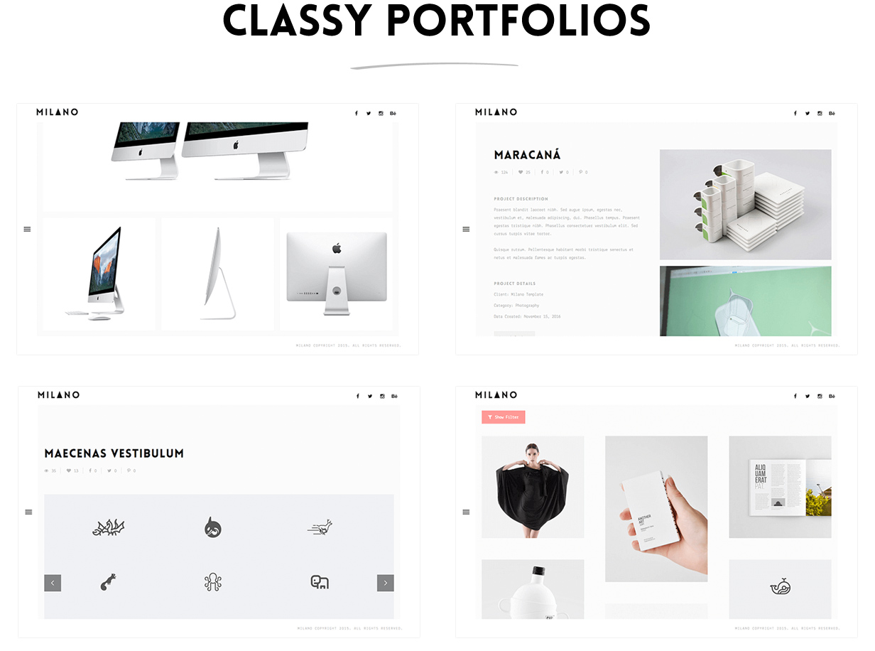 kreatives WordPress-Portfolio-Thema