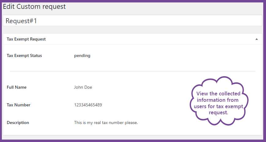 WooCommerce Tax Exempt Plugin - 5