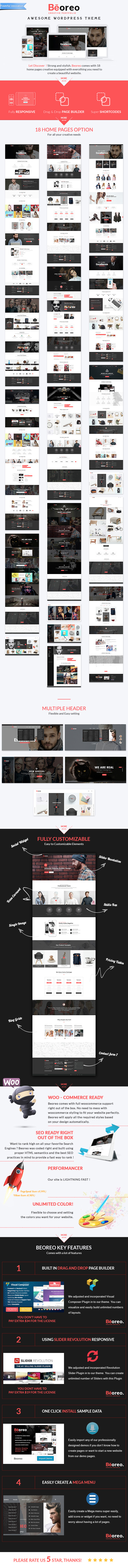 Beoreo | Kreatives Mehrzweck-WordPress-Theme - 4