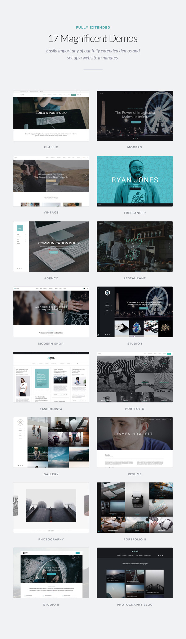 Ezio | Kreatives Mehrzweck-WordPress-Theme - 4