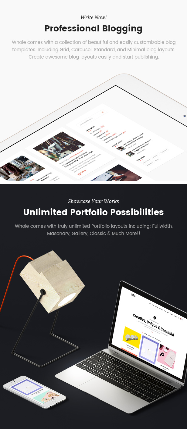 Kreatives Mehrzweck-Startup Coroprate Business Agency WordPress Theme